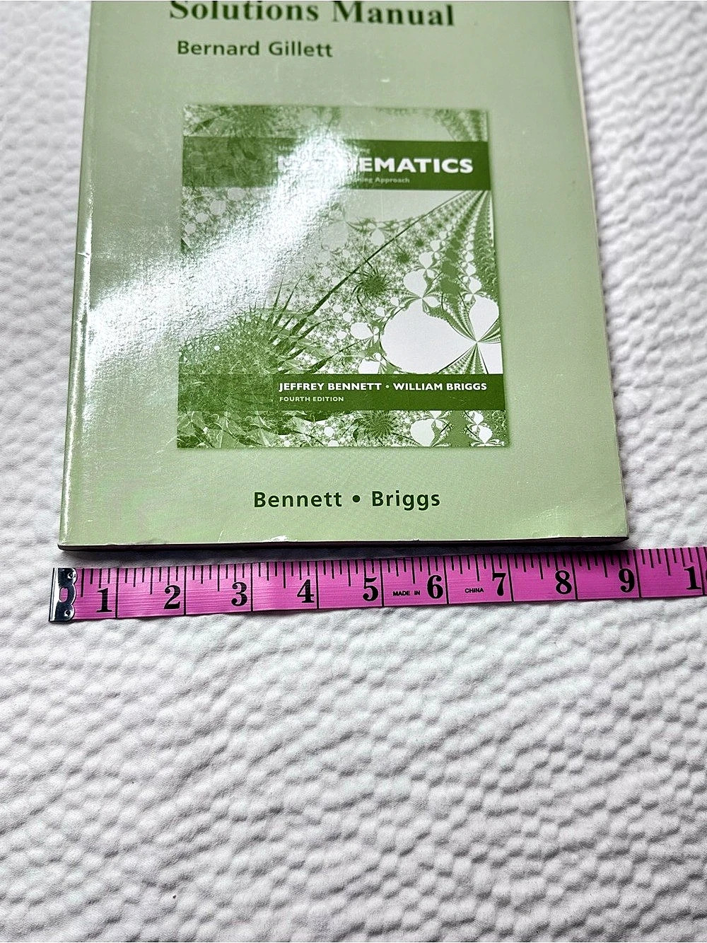 Using and Understanding Mathematics 4th Edition Study Guide & Solutions Manually - Picture 3 of 6
